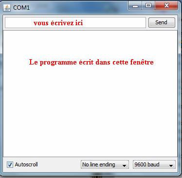 fenêtre moniteur